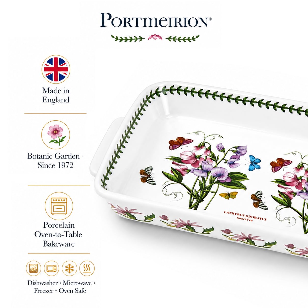 Portmeirion Botanic Garden Lasagna Dish by Portmeirion