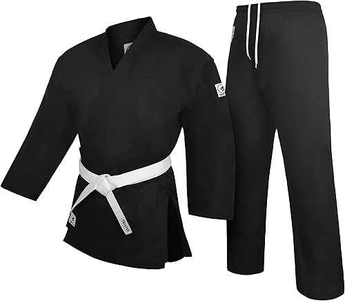Miniatura 3 de Twister Karate Gi Uniforme profesional de karate Kimono de karate para estudiantes de calidad premium Traje de karate de 8 onzas para adultos y