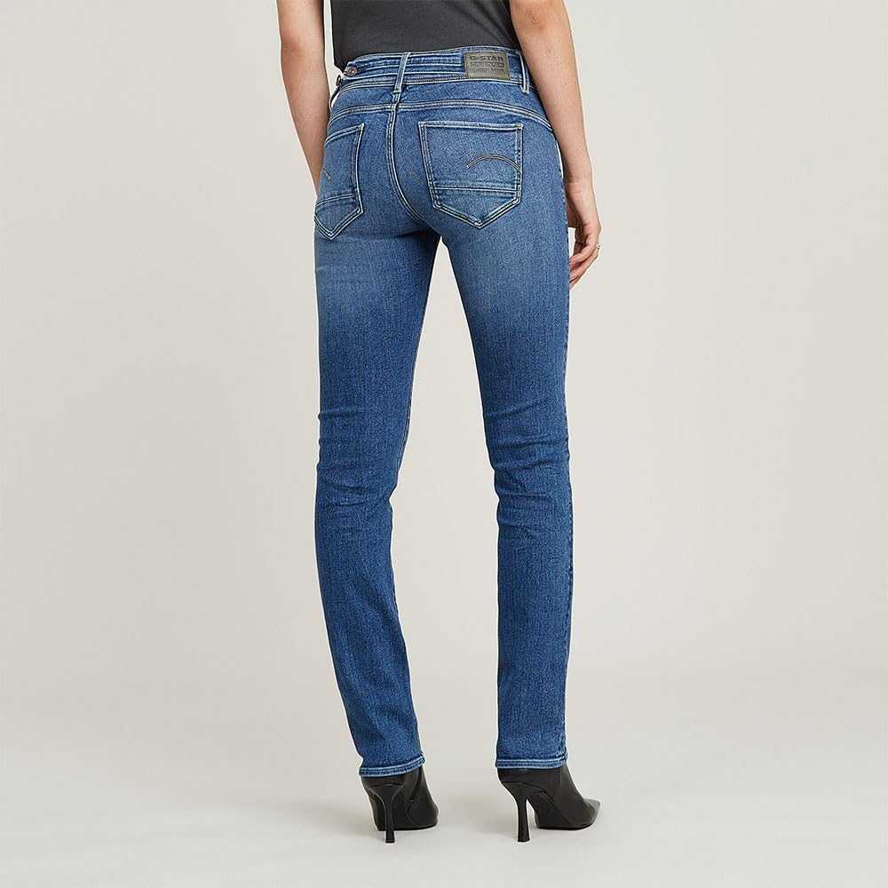 G-Star Midge Slim Straight Jeans - Jeans - Slim - Femme