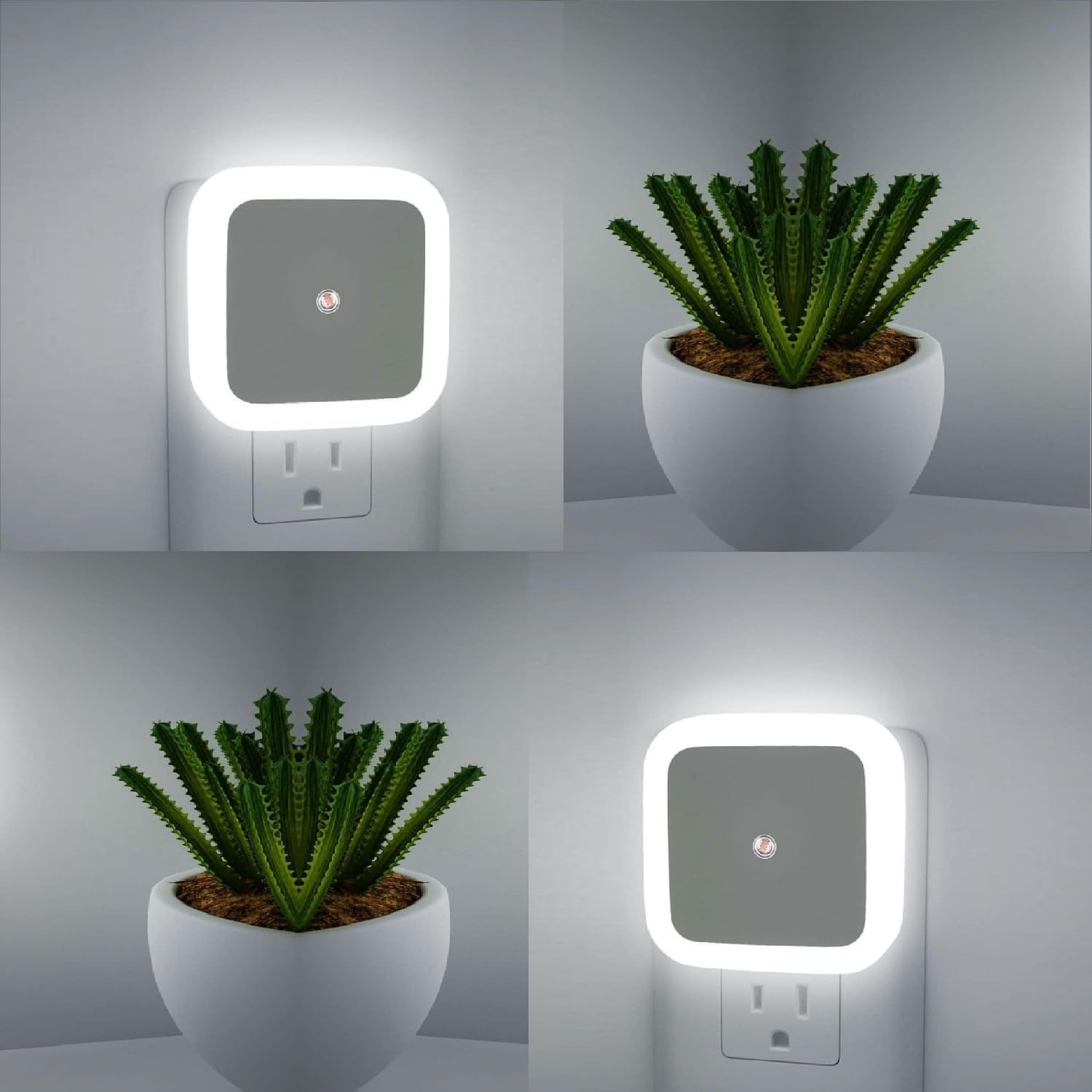SYNDROME™ Night Lamp Sensor Light for Bedroom Bed Side Home | Smart Automatic ON-Off Dim LED Lights | Energy Saving 0.5W Lamp | Long Life for Hallway, Stairs, Kitchen, Bathroom (White,Pink) (2) (B0D25HK29L) Amazon Price History, Amazon Price Tracker