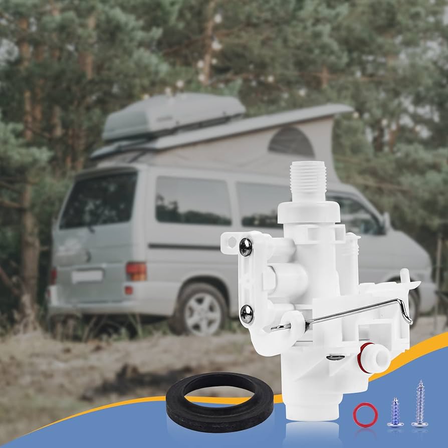 kan.kan. KONGISS 31705 RV Toilet Water Valve Kit, Compatible with