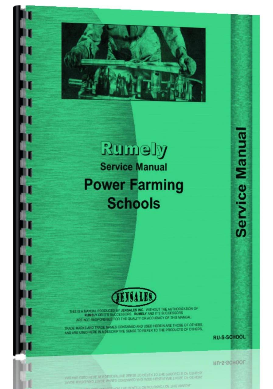 Rumely Training School Manual Service Manual      Plastic Comb