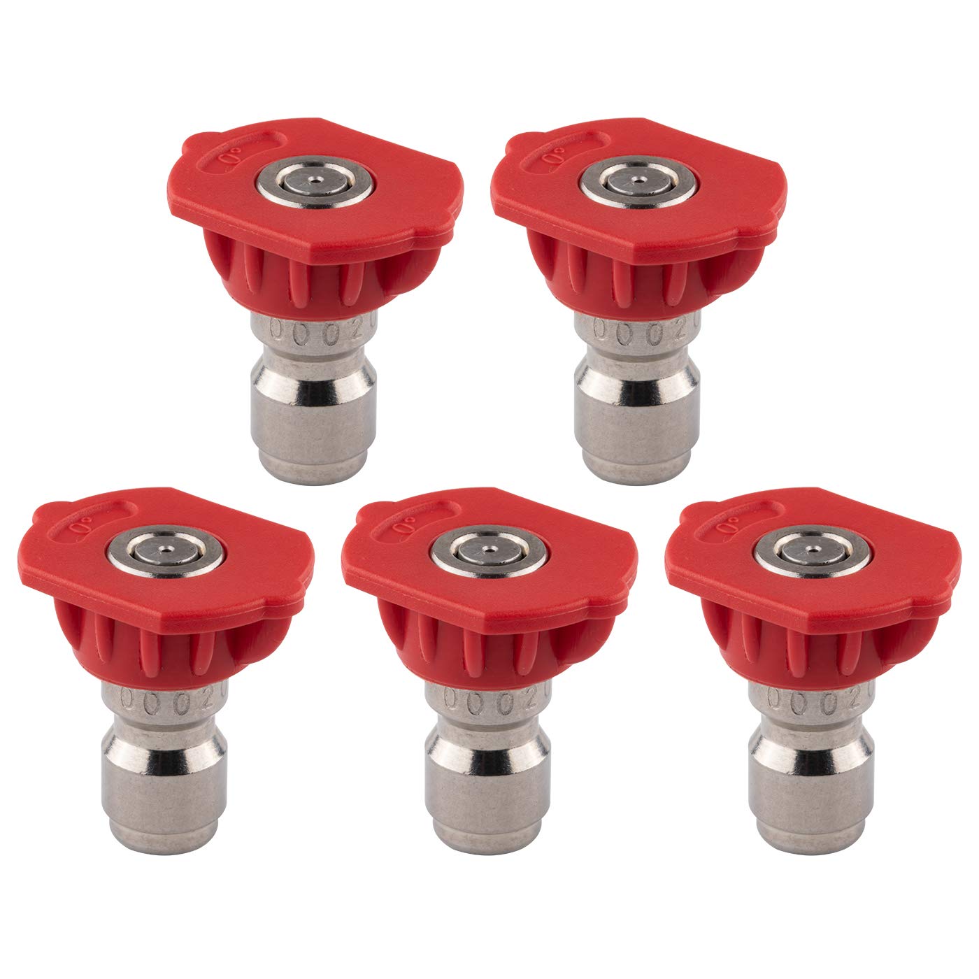 Buy Clean Strike Professional Spray Nozzles, Red 0Degree Spray Tips