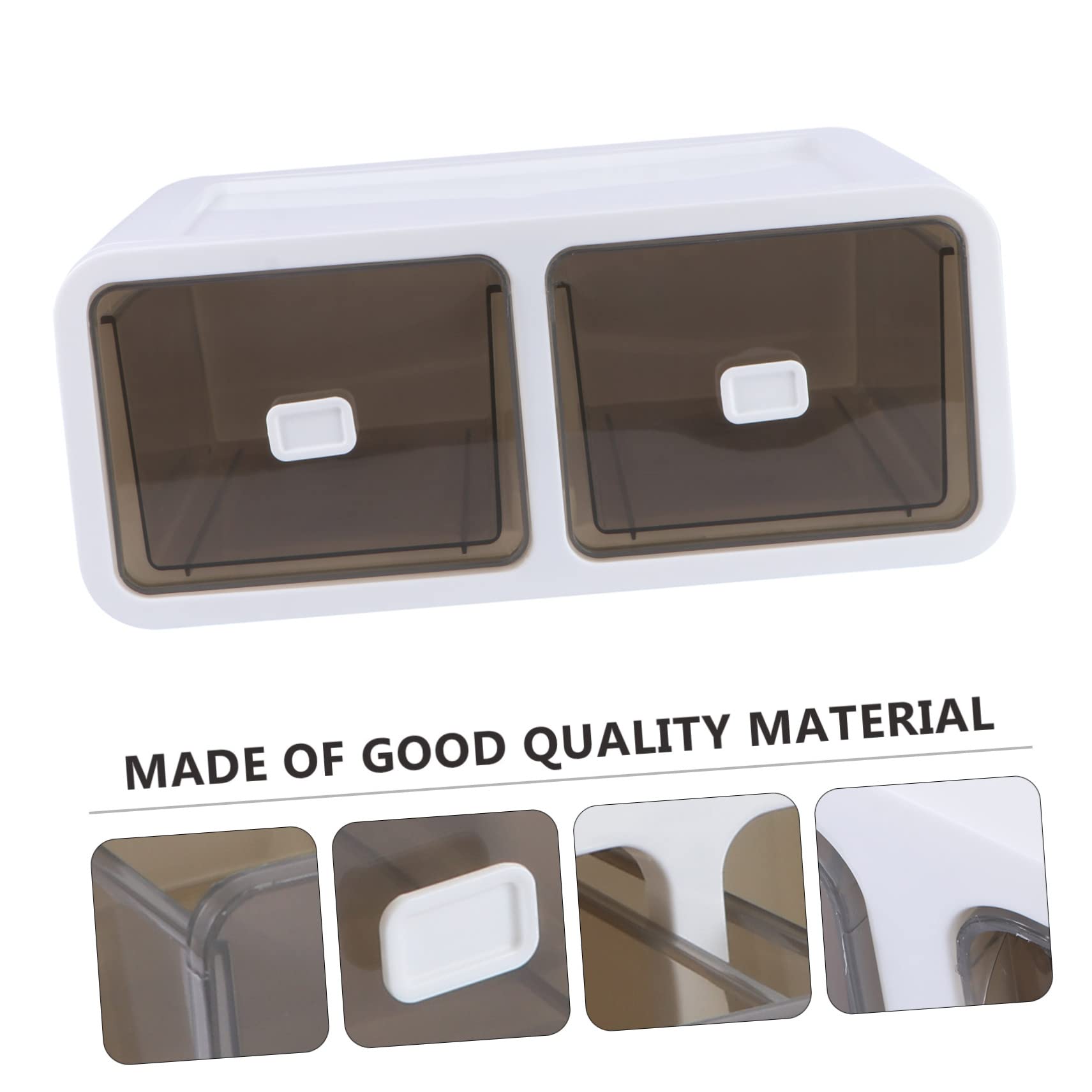 Caja De Almacenamiento Cajón Para Sujetadores Calcetines Ropa Interior Color Canela