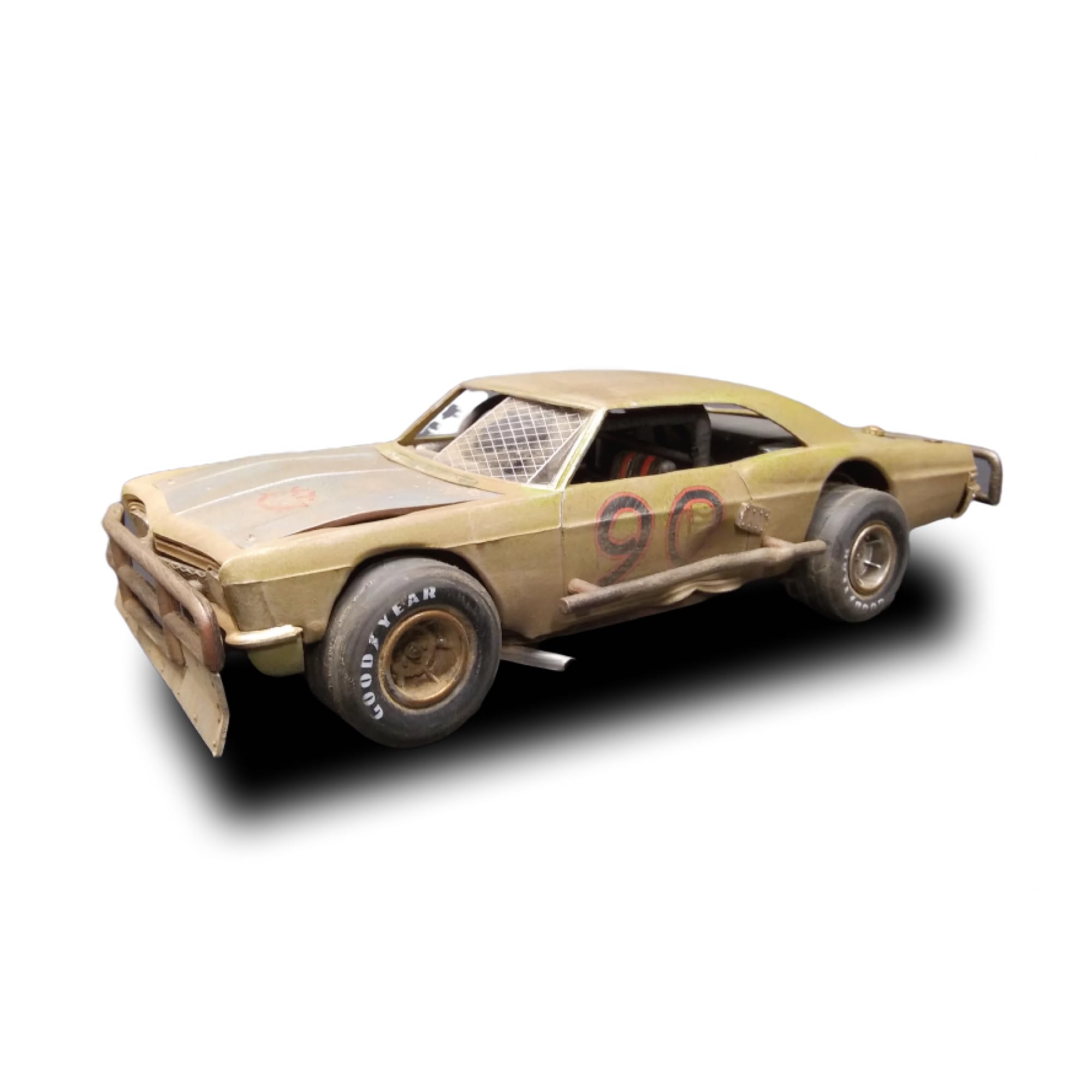 【値下げ】インパラ プラモデル完成品 Amazon | AMT 1/25 1966 シュビー インパラ ストックカー