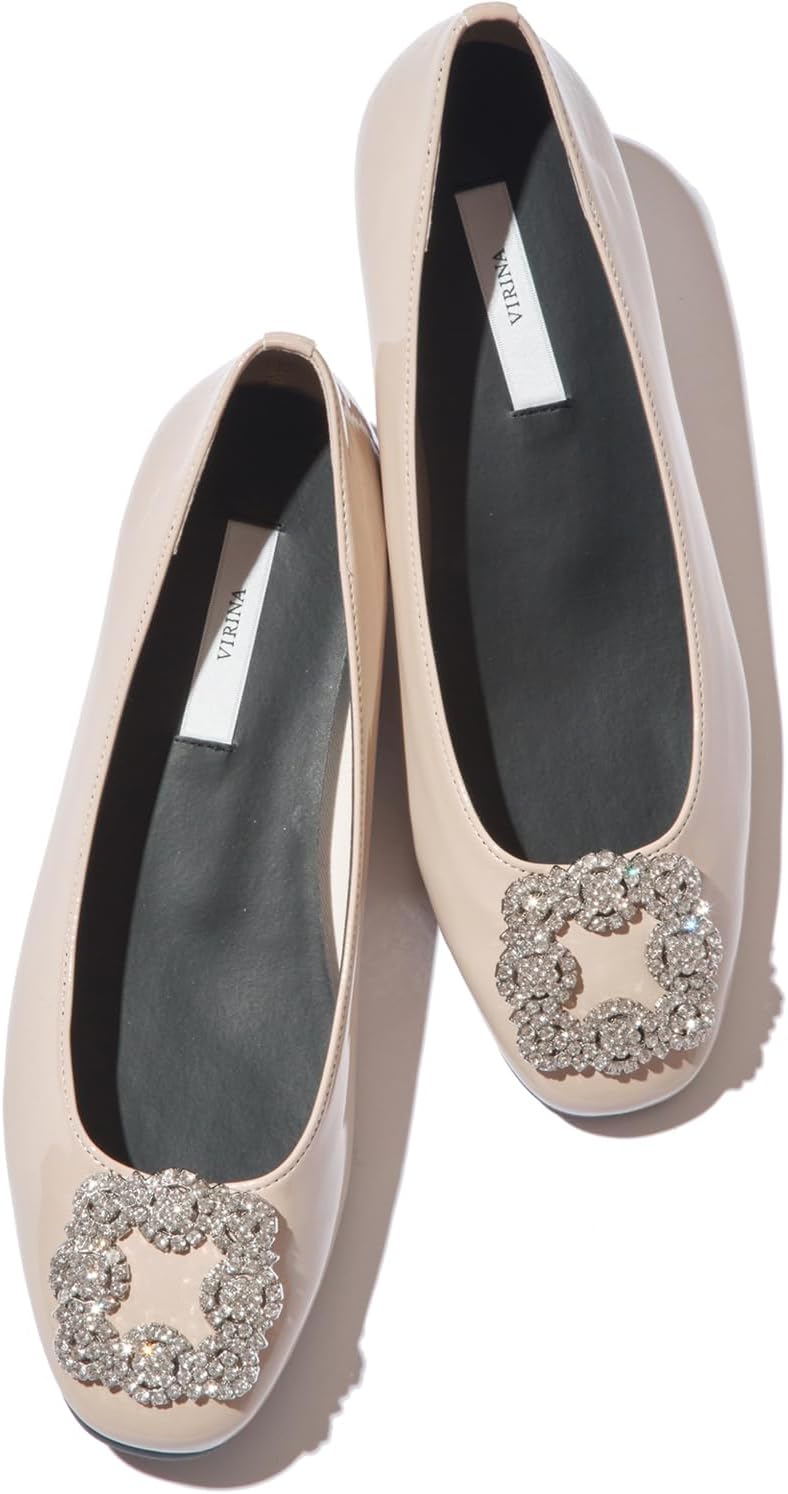 Amazon | [VIRINA] バレエシューズ レディース 日本製 晴雨兼用