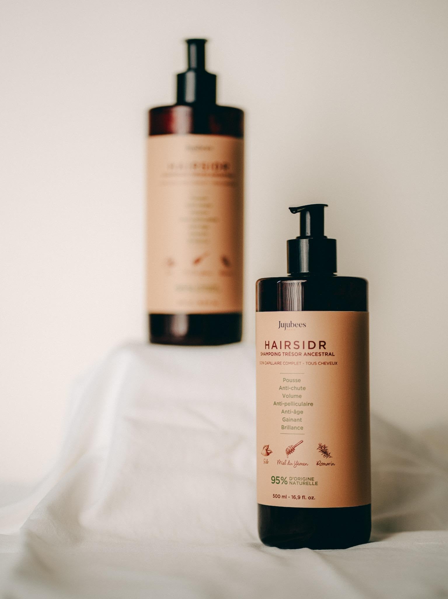 500ml - Shampoing Trésor Ancestral Pousse/Antichute/Antipelliculaire/Détoxifiant