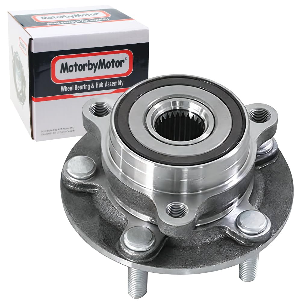 MotorbyMotor 513420 Front Wheel Bearing Hub Assembly 5 Lugs for 2019-2022 Kia Forte, 2017-2022 Kia NIRO, 2017-2023 Hyundai Elantra, 2019-2021 Hyundai Veloster, 2017-2020 Hyunda Elantra GT