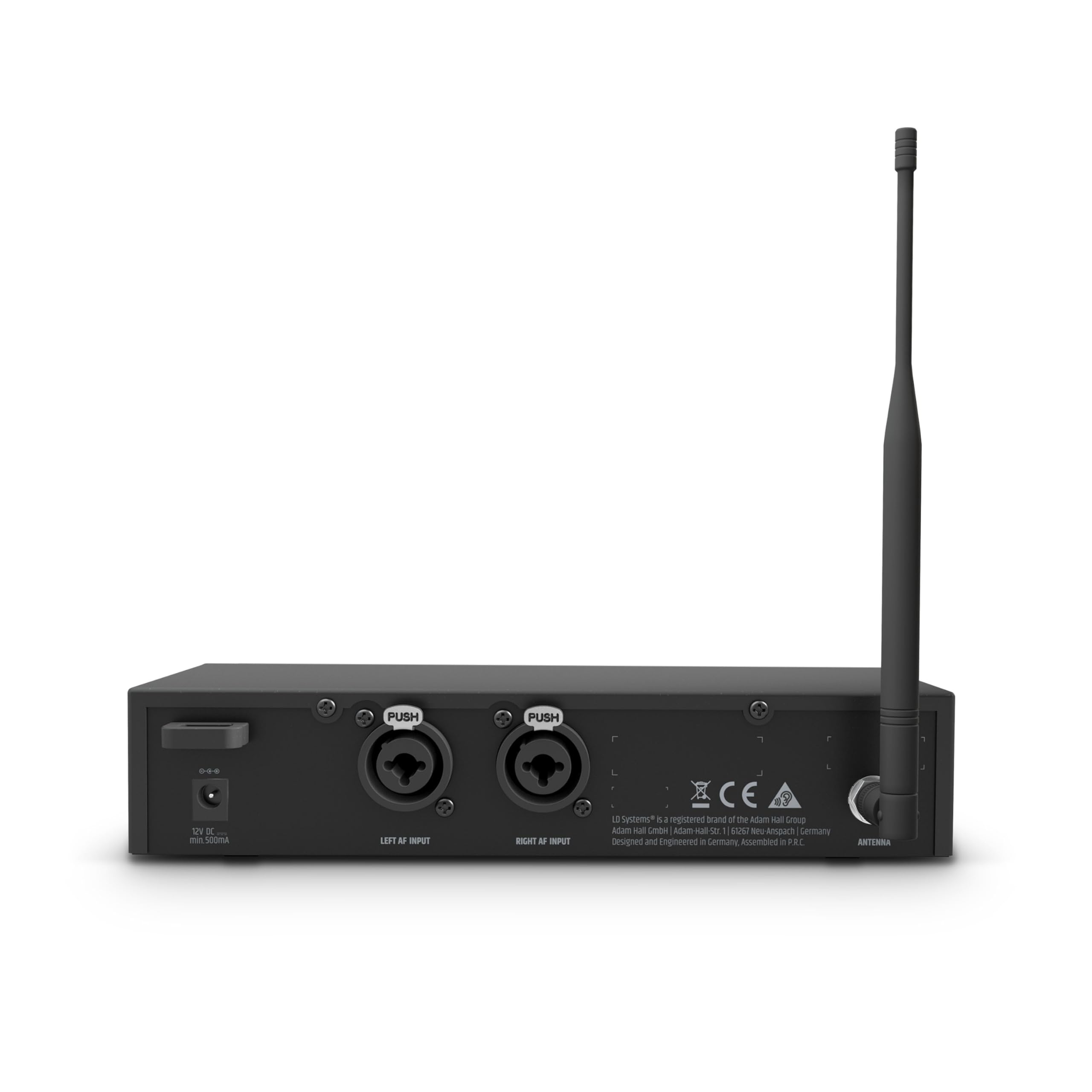 LD Systems U508 IEM - Sistema di monitoraggio in-ear - 863-865 MHz + 823-832 MHz