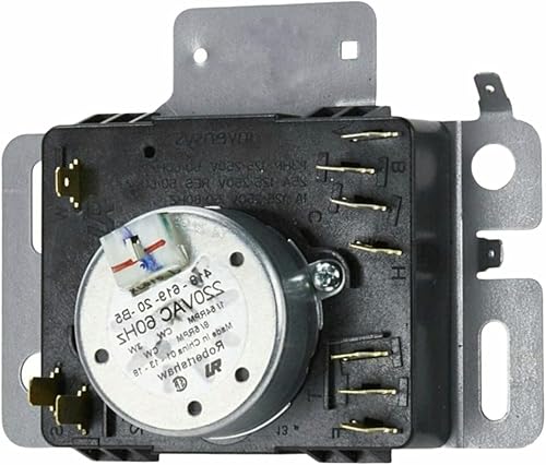 W10745655 Temporizador de secadora compatible con Whirlpool W10857612 / W10436308 / W11043389 / Wpw1043630