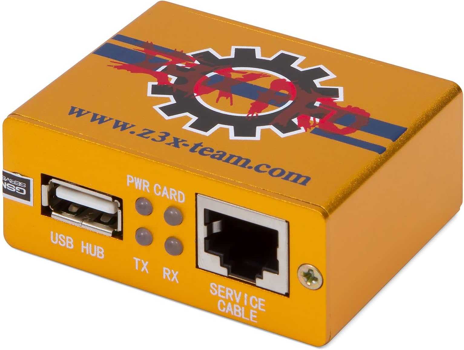 Z3X Box Pro SAMS Activated Golden + Cable Set - Write Firmware, Decode, Phone Service Tool