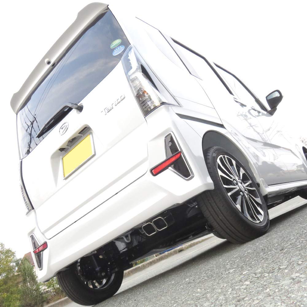 Amazon | 2本出し デュアルマフラーカッター スクエア2本出し