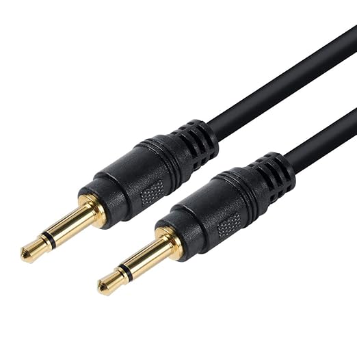 Cable Mono 3.5mm TS Macho a Macho 3FT para Disparador 12V y Sensor IR miniatura 2