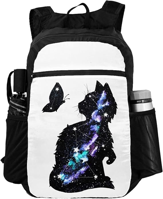 Amazon Co Jp アウトドアバックパック 折りたたみ 面白い 星空猫 ネコ バタフライ リュック リュックサック バックパック リュックバッグ 携帯リュック ナップサック ハイキングデイパック ポケッタブル トラベルバックパック 軽量 大容量 防水 旅行 遠足 通勤 便利 男女 Amazon Co Jp アウトドアバックパック 折りたたみ 面白い 星空猫 ネコ バタフライ リュック リュックサック バックパック リュックバッグ 携帯リュック ナップサック ハイキングデイパック ポケッタブル トラベルバックパック 軽量 大容量 防水 旅行 遠足 通勤 便利 男女