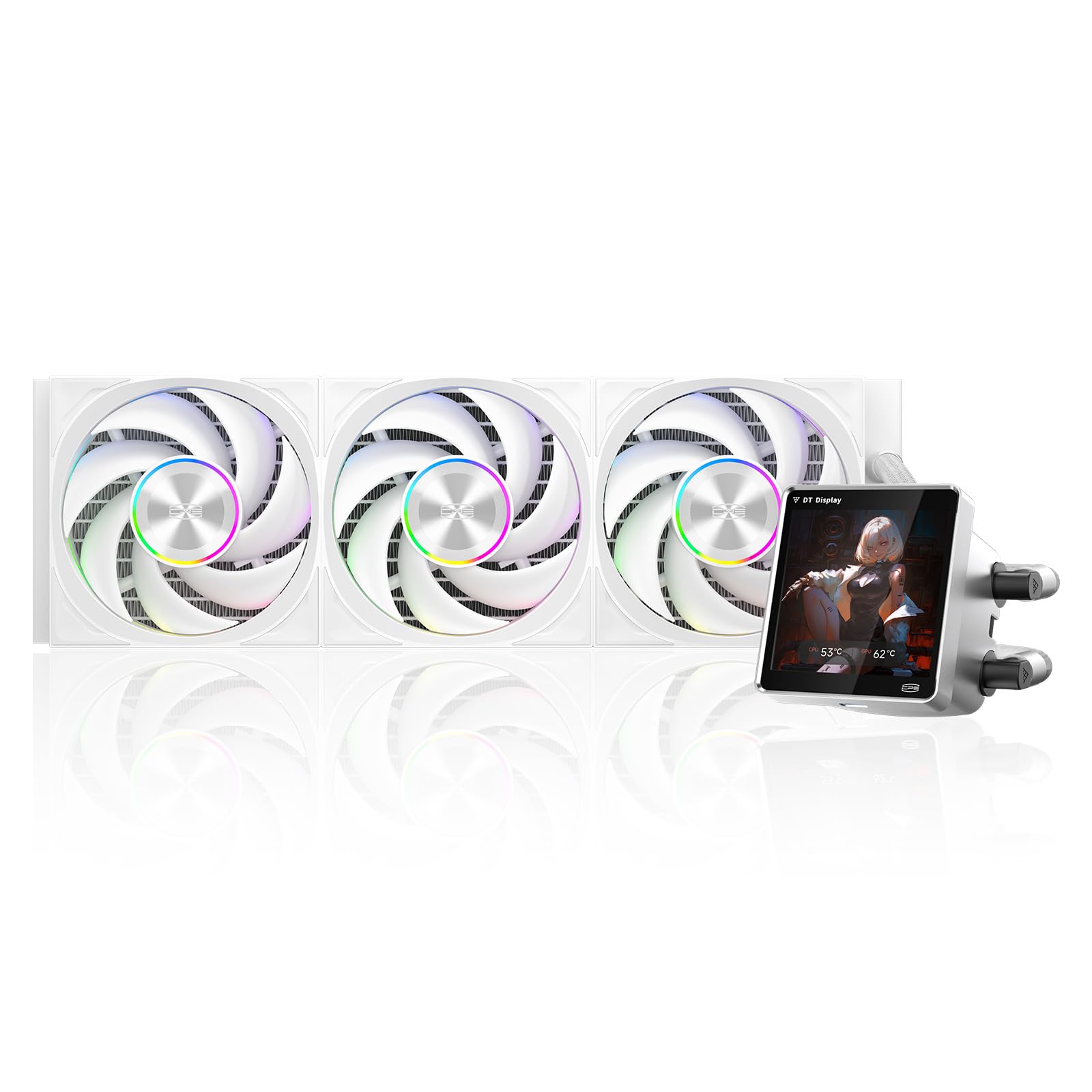 Amazon.co.jp: PCCOOLER CPS DT360 ARGB Display 簡易水冷CPUクーラー