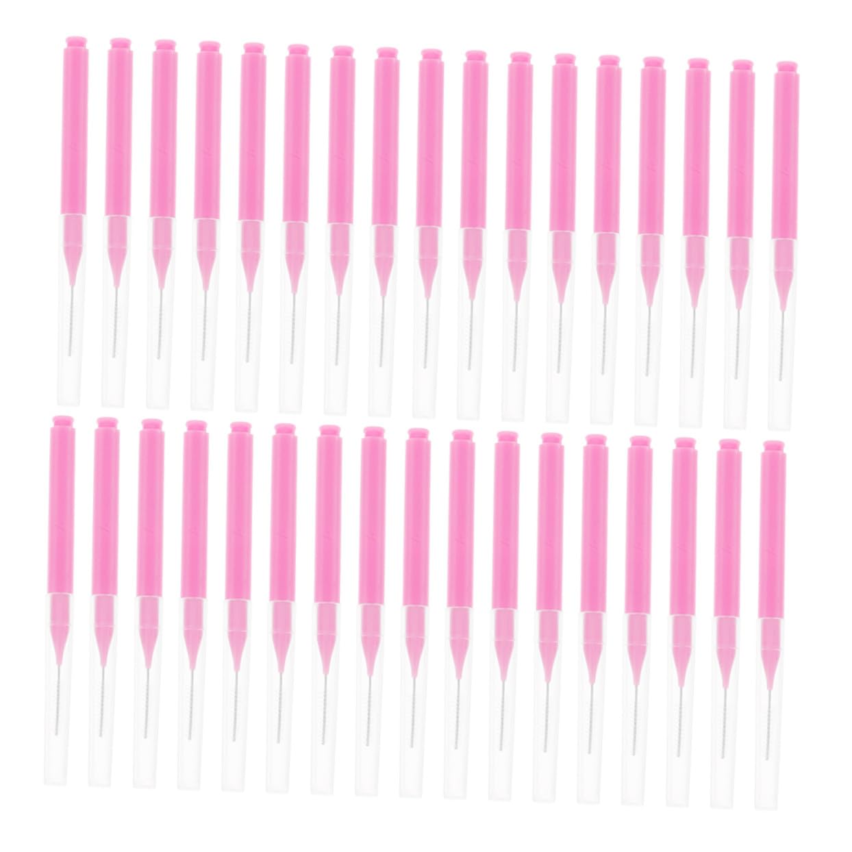 NOLITOY 200piezas Cepillo de Limpieza Interdental Unidades Cerdas Suaves Limpiador de Aparatos Dentales para Hilo Dental y Cuidado Bucal