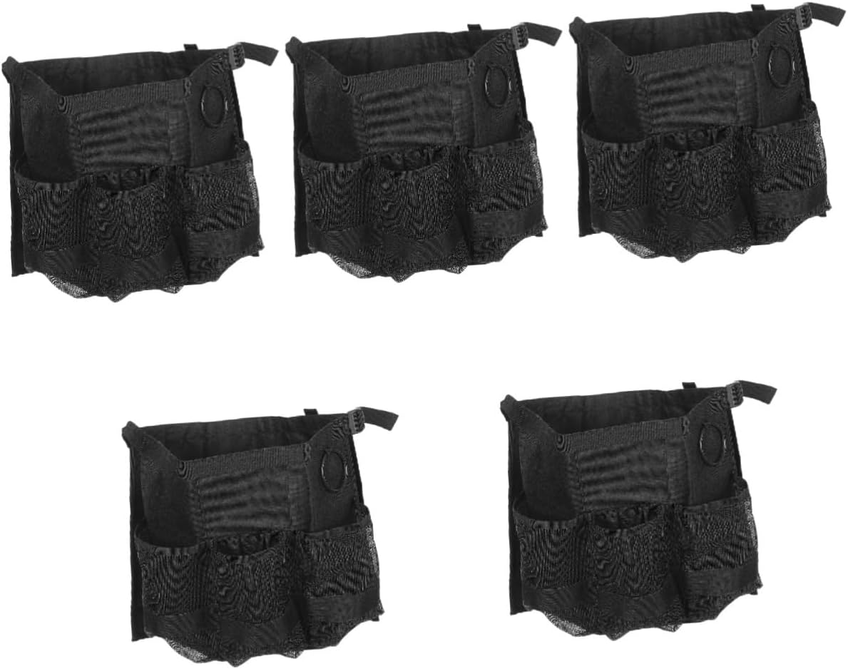 5pcs Bucket Tool Organizer Garden Bucket Tool Organizer Multi-Pocket Storage Bag