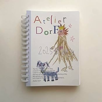 加藤愛里ちゃん Atelier DorF’ スケジュール帳 2025 Diary Amazon.co.jp: 加藤あいり Atelier Dorf 2025 Diary
