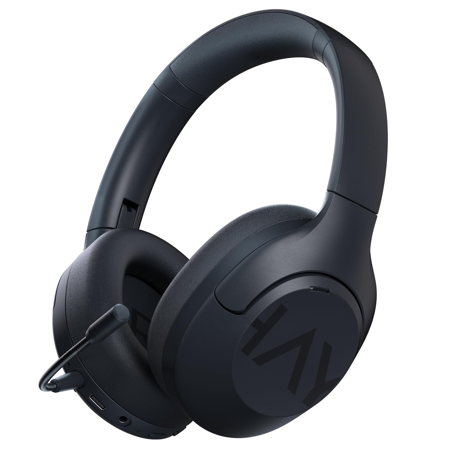 Photo 1 of HAYLOU S30 Pro Noise Cancelling Bluetooth Headphones, LDAC Hi-Res Audio, 5 HD Mics Call, 80H Playtime, Custom EQ via App, Bluetooth 5.4 Multipoint Connect, Wireless Headphones Over Ear