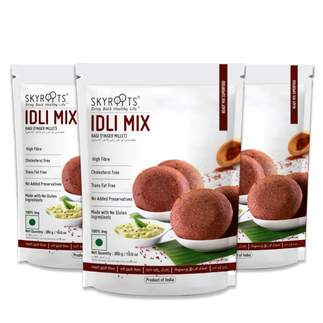See full amazon price history chart for SkyRoots Ragi Idli Mix (Pack of 3, 300g Each) - No Gluten Ingredients High Protein & Fiber Millet Mix SkyRoots Ragi Idli Mix (Pack of 3, 300g Each) - No Gluten Ingredients High Protein & Fiber Millet Mix (B08X19F8YS) Amazon Price History, Amazon Price Tracker