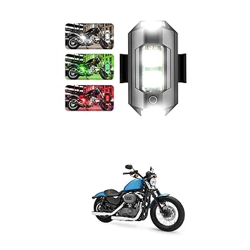 PRIKNIK Drone Strobe Lights Night Warning Lights for Motorcycles, Drones, UTV, Bicycle Compatible with H-Arley D-avidson XL 1200X
