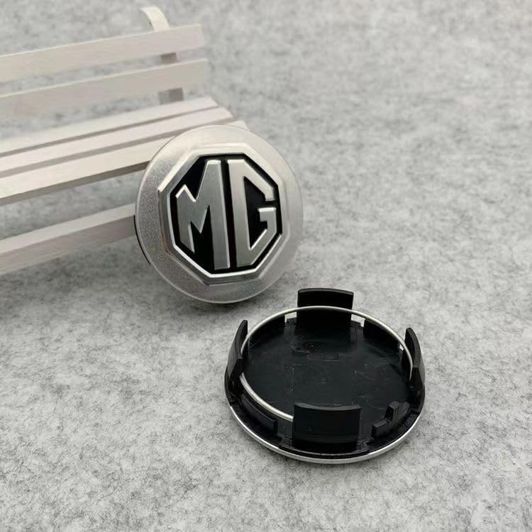 4 Stück Auto Radnabenabdeckung, for MG MG4 2022-2023 Alufelgen ABS