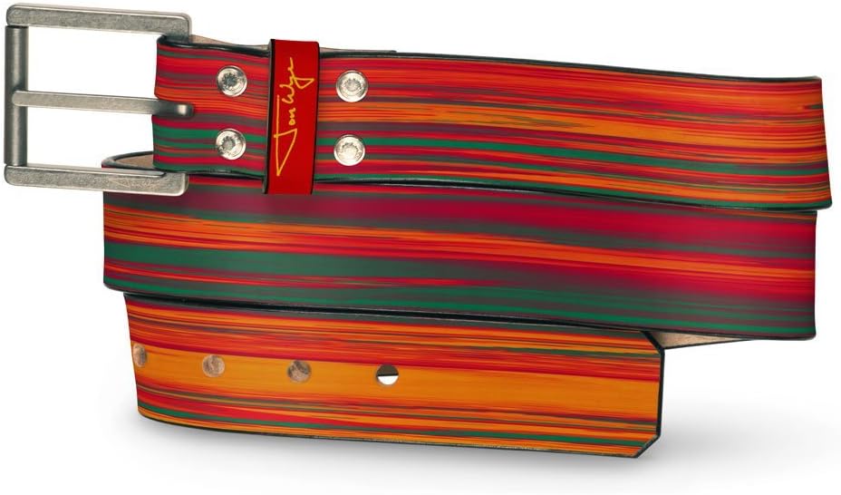 Tequila Sunrise Leather Belt