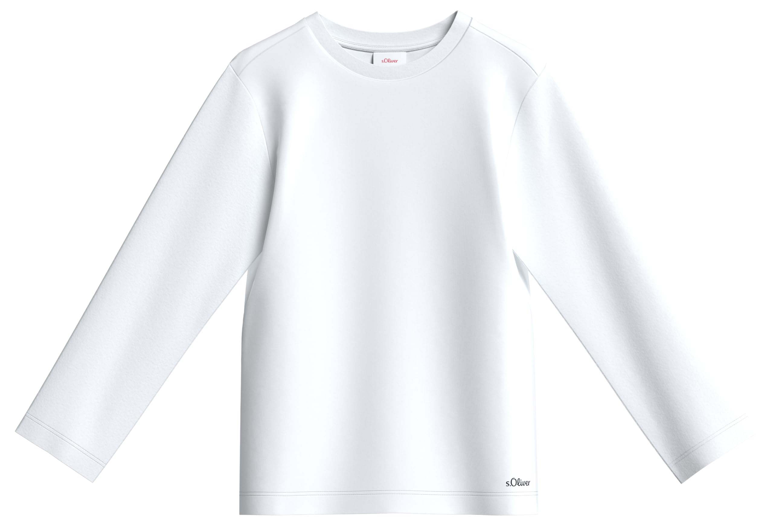 S.Oliver Junior Jungen 2156649 Langarmshirt Mit Logo-Detail, 100, 104-110 EU