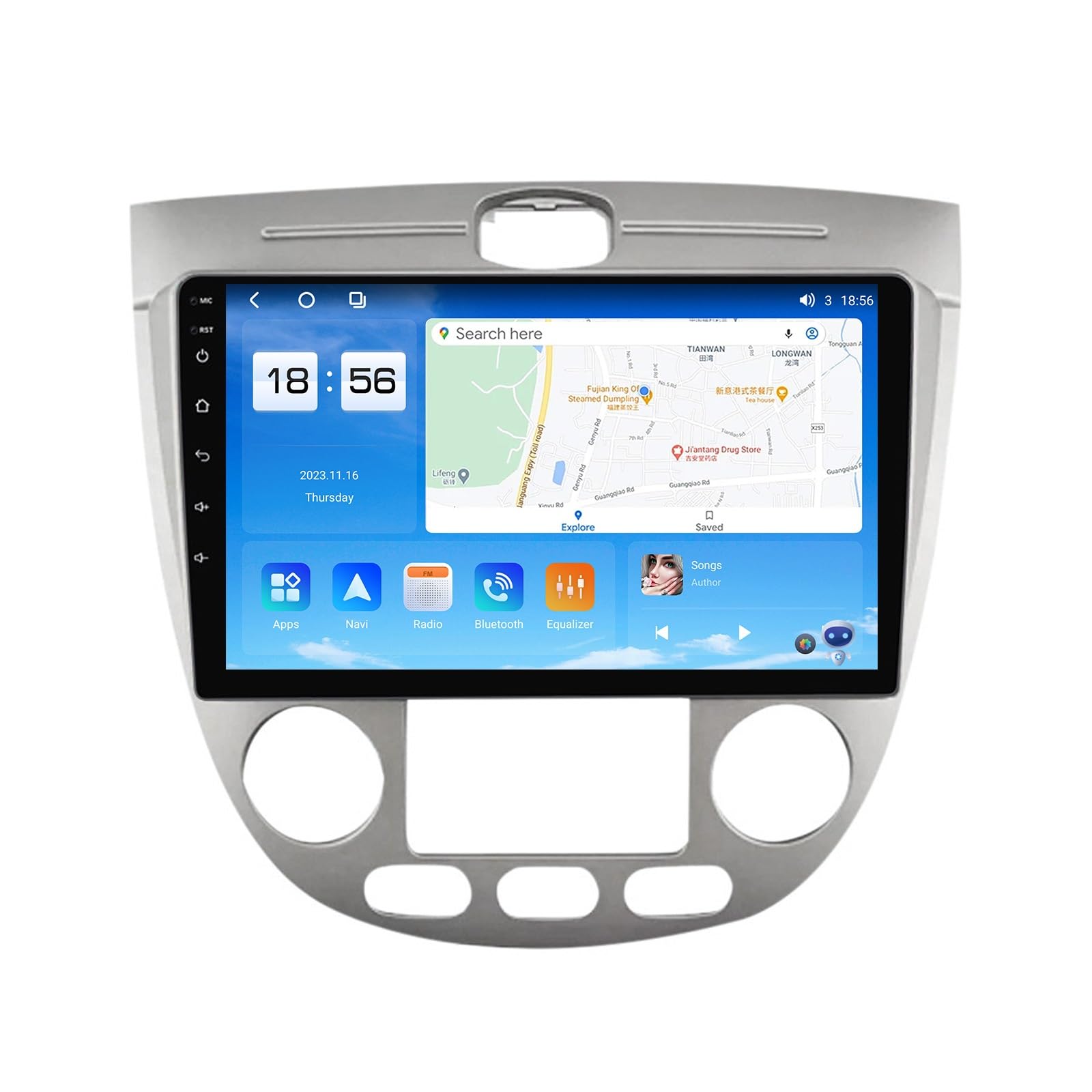 Generic Android 13 Car Radio main unit