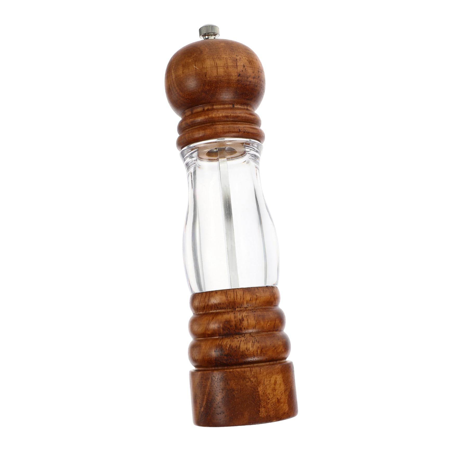 COLLBATH Pepper Grinder Tool Manual Coffee Grinder Coffee Bean Grinder Kitchen Supplies Small Mill Multi-function Salt Grinder Seasoning Shaker Bottles Kitchen Gadget Wood re-usable