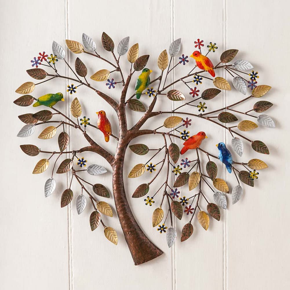 Buy ZYFWBDZ Tree of Life Wall Decor,Heart Shaped Tree of Life Wall