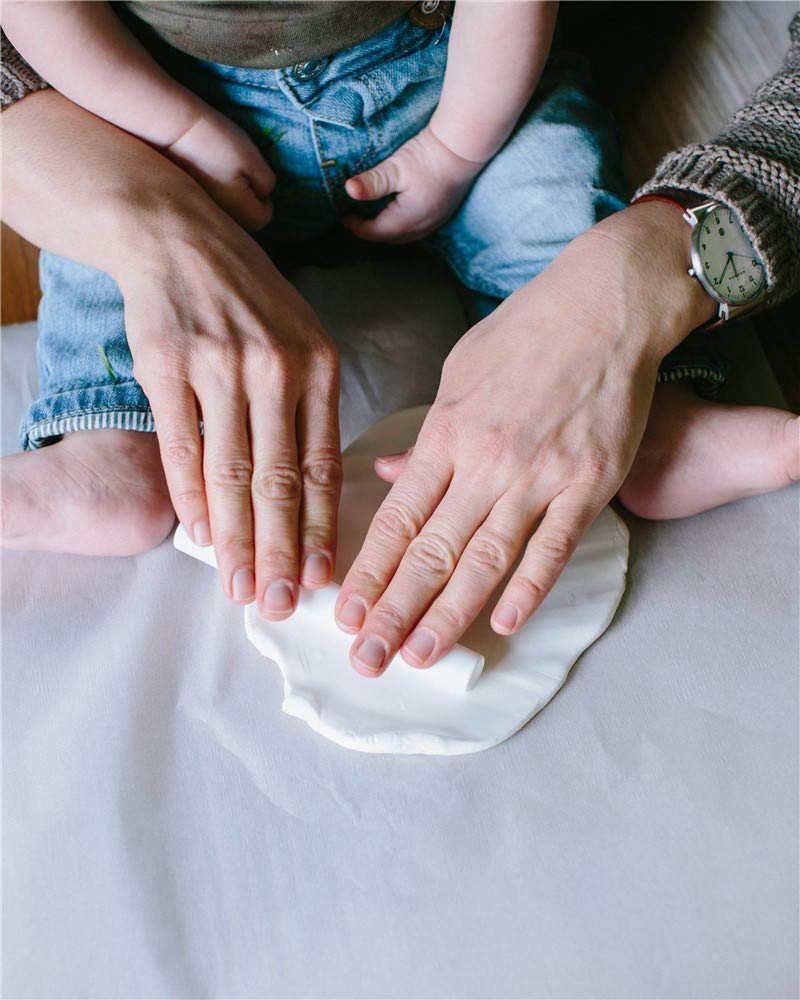 Pearhead Babyprints - Lata cuadrada, color gris