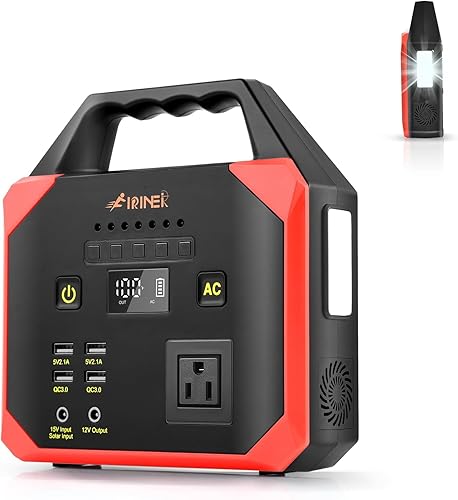 Estación de energía portátil de 167 Wh, pequeño generador portátil para camping, banco de energía de batería de litio de 45000 mAh, con salida de CA