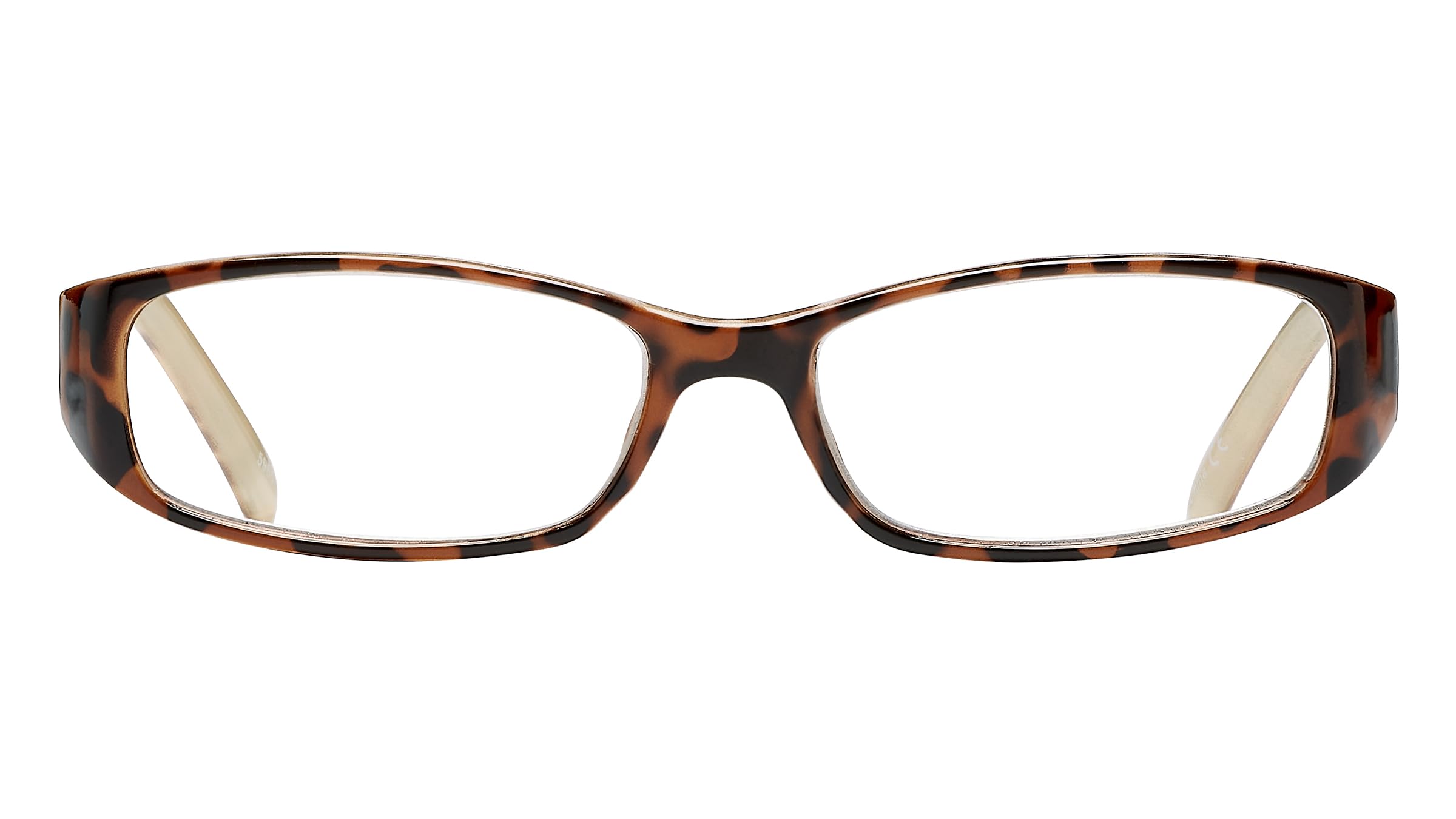SAV Okulary (Select-A-Vision) Victoria Klein Kryształki Moda Prostokątne Okulary do czytania 9092R Demi, 3.00