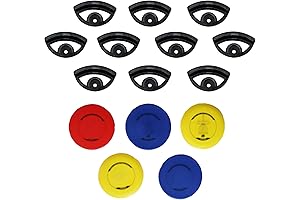 PIAOLGYI Disc Golf Wall Mounts 10 Pack: Store and Show Off Discs in Style