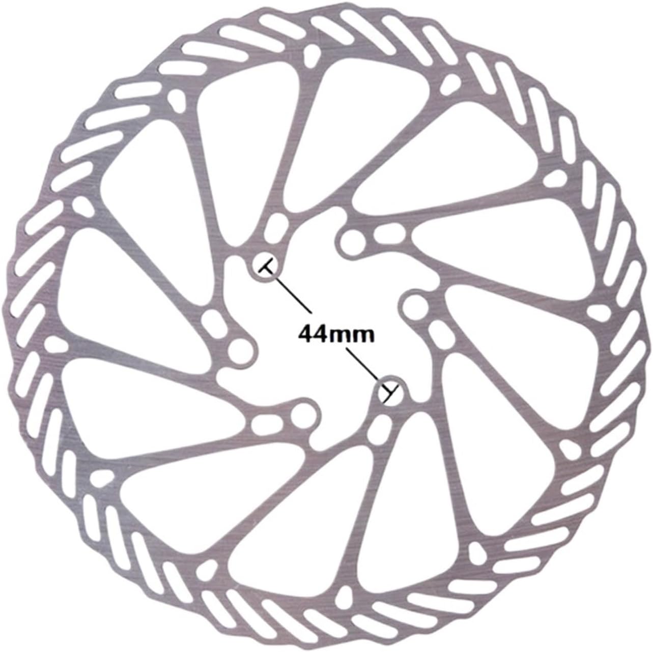 Bicycle Brake Rotor 203mm/180mm/160mm/140mm/120mm 6 Inches Stainless Steel Hydraulic Brake Rotor MTB Road Bike Disc Brake(12pc T25 Bolts)