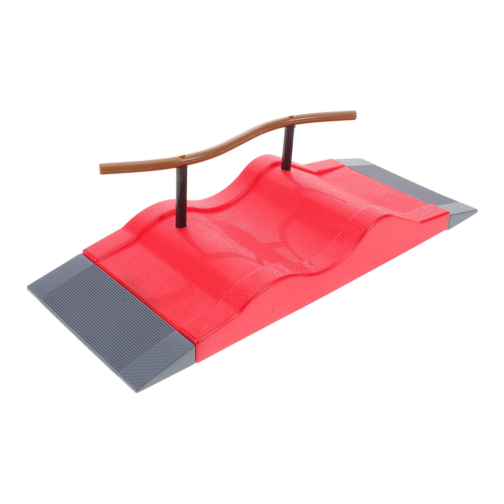 ORFOFE Finger Skateboard Obstacle Kit Miniature Field Toy for Boys and Girls DIY Skateboard Park Part Plastic Ramps Props