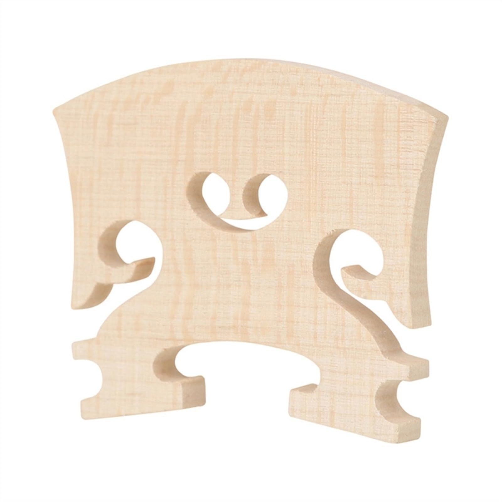 pezzi di ricambio per violino Accessorio per strumento musicale per violino Ponte per violino in legno di acero Parti per violino Ponte per violino Dimensioni 4/4 Ponti per corde di violino