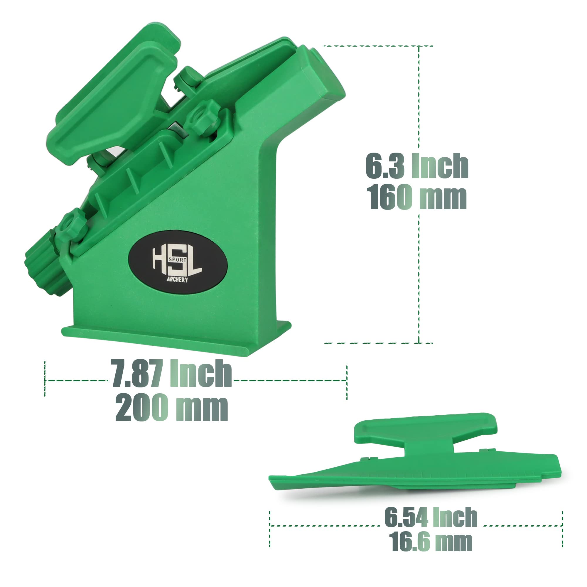 Archery Fletching Jig avec pinces hélicoïdales droites et droites, plumes d'empennage, outil d'autocollant pour flèches de flèches à arc et à arbalète DIY