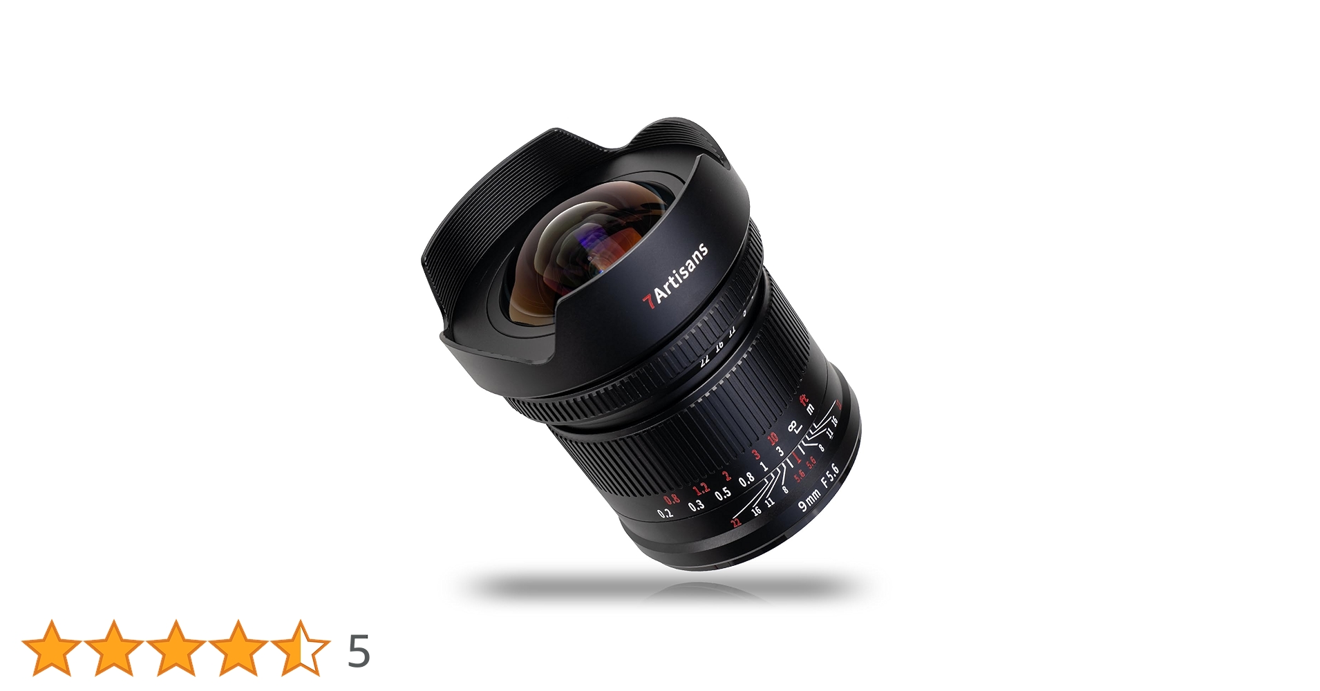 Amazon.co.jp: 7artisans 9mm F5.6 超広角レンズ フルサイズ対応 広大