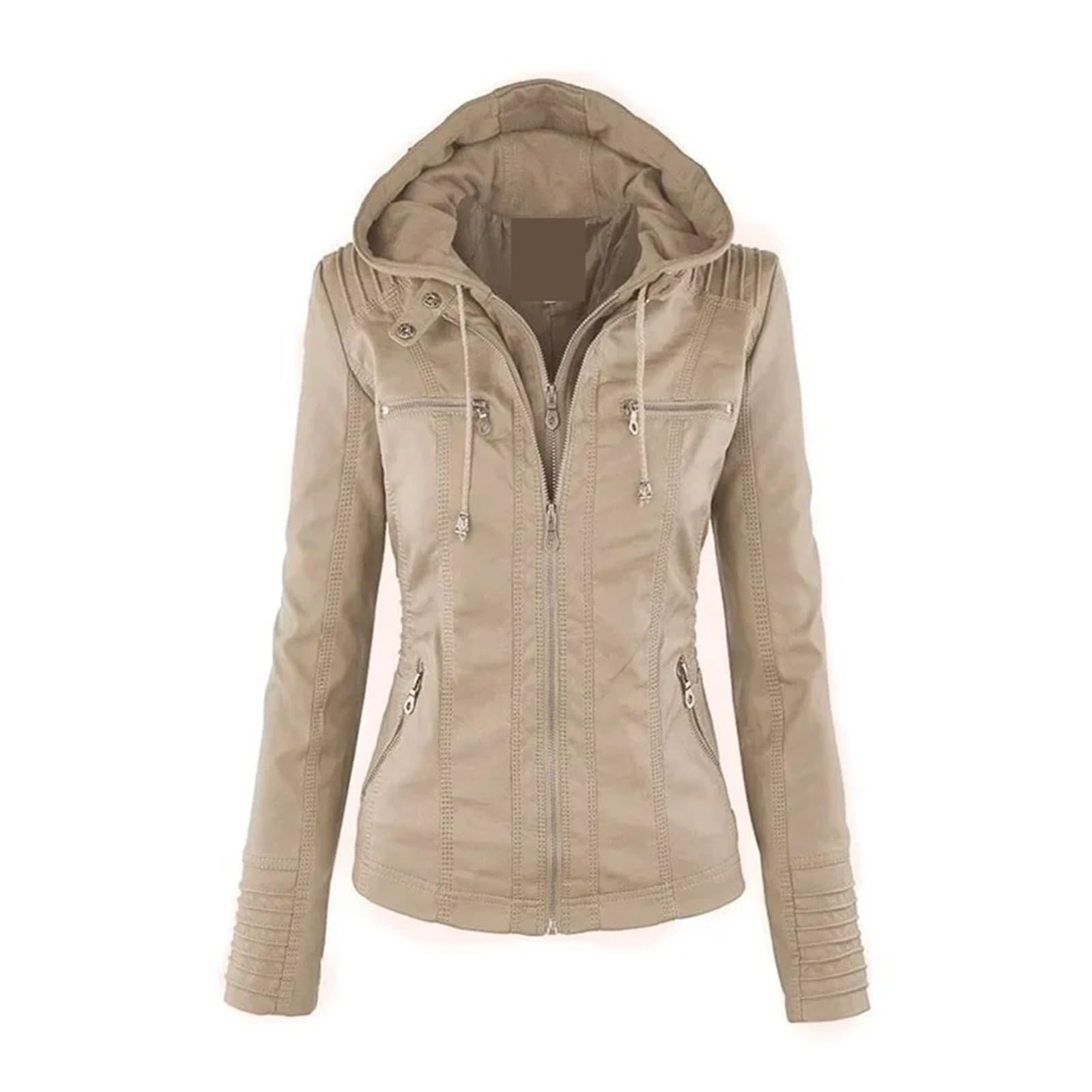 Chaqueta Cuero Mujer Faux Leather Jacket Women Basic Coat Female Winter Motorcycle Para salir