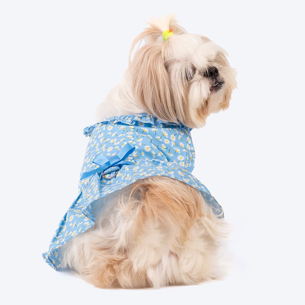 HUFT Floral Ditsy Doggie Dress (Light Blue) (B0BSTSV6LL) Amazon Price History, Amazon Price Tracker