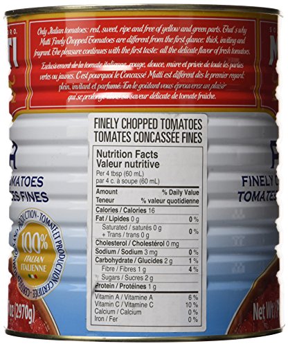Image of Mutti Parma Polpa Finely Chopped Italian Tomatoes • Tomato Pulp for Pasta Sauce, Pizza, Soups & Stews, 104.76 oz ℮ 2970 g