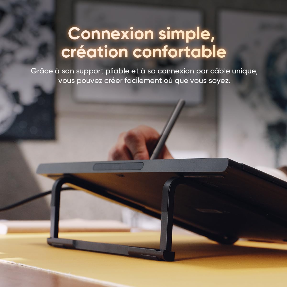 XPPen Artist 16 3rd Tablette graphique avec Écran 15,4" | X4 Stylet 16K Niveaux | Molette + 8 Raccourcis | Support Fourni |Tablette Dessin Portable Compatible avec Windows macOS Android ChromeOS Linux