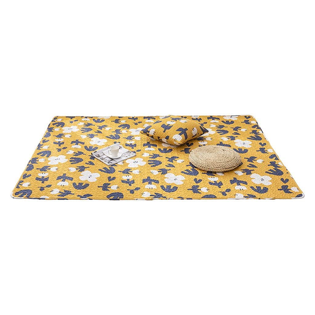dywan kempingowy do namiotu， Bardzo duża jesienna wycieczka na trawniku, piknikowa mata, składane koce plażowe na kemping na plaży, na trawie, w domu(150X190CM)