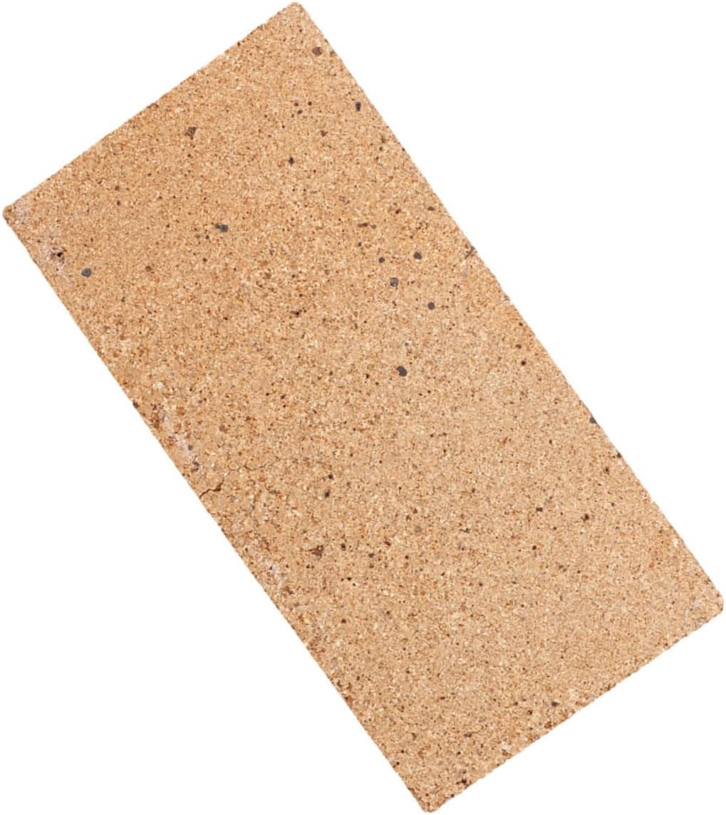MERRYHAPY High-Temperature Insulating Fireproof Bricks for Wood Stove Refractory Blocks for Fireplace Grill DIY Soldering Fire Bricks