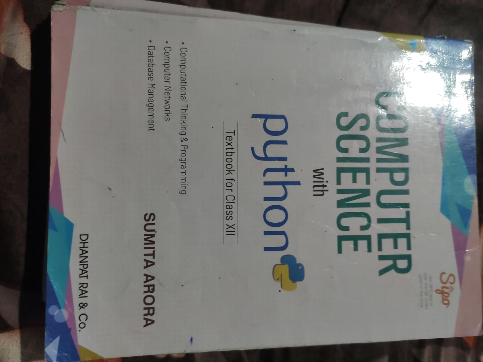 Computer Science with Python Textbook and Practical Book for Class 12 ...