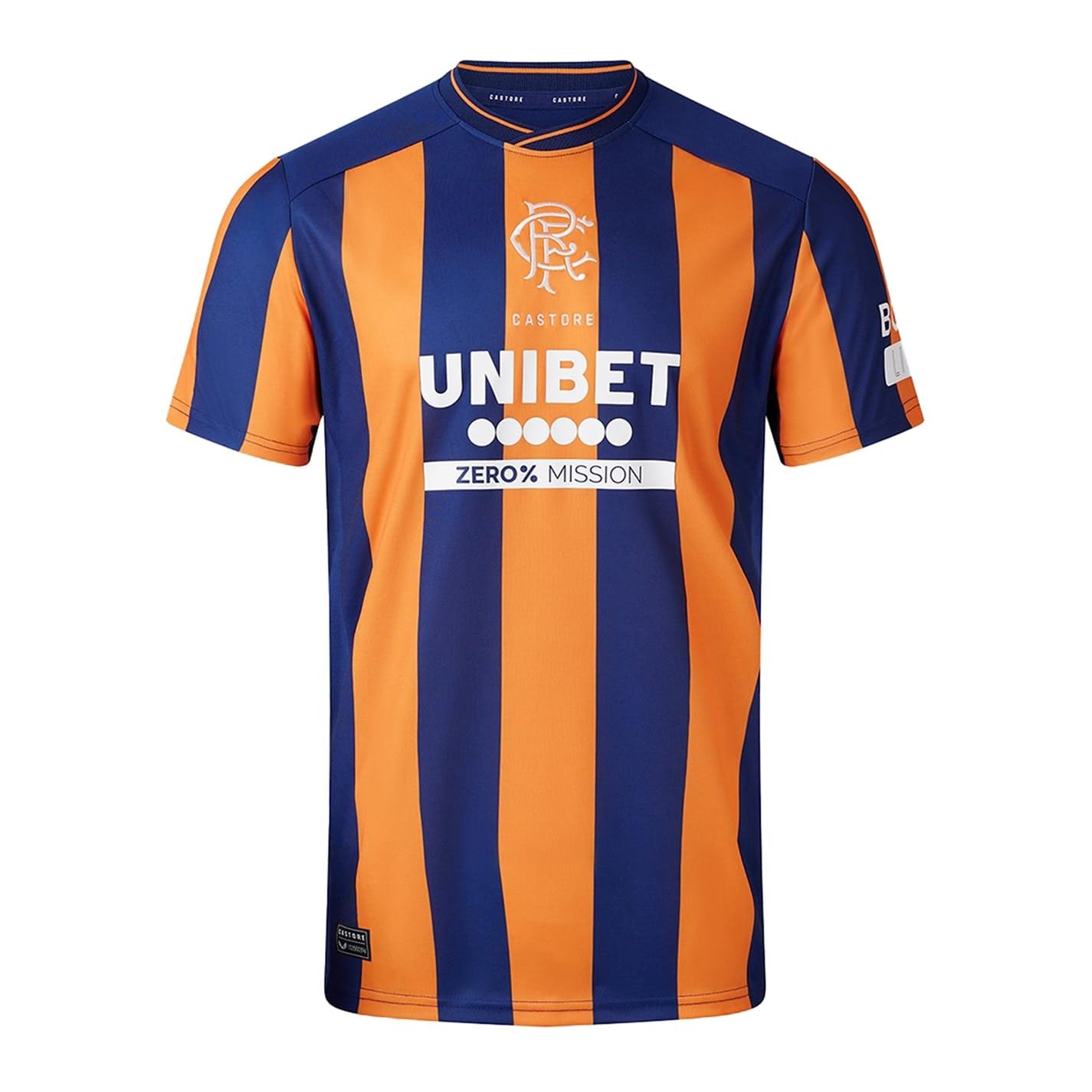 Castore Rangers 23/24 Ss Third Shirt Orange/Light
