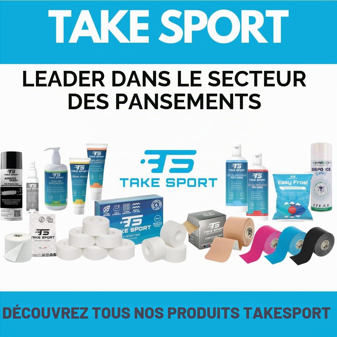 TAKE SPORT - Cutter breveté Made in Italy pour coupe précise de Kinesio Tape, bande kinésiologique, bandes sportives. poche, pratique pour taping kinésiologique, kinésiologie, kinésiologie bande,