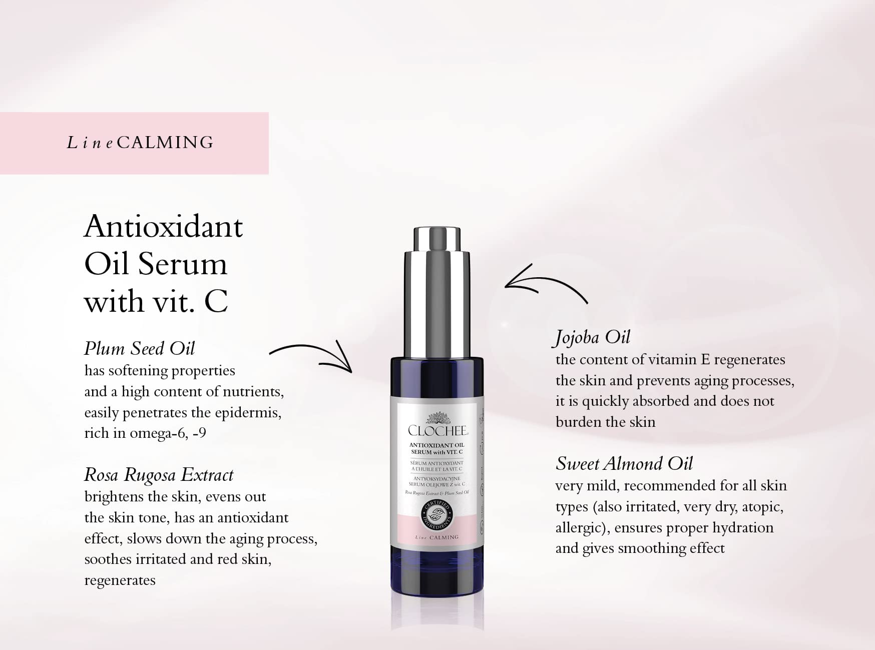 Siero Antiossidante in Olio alla Vitamina C 30ml CLOCHEE